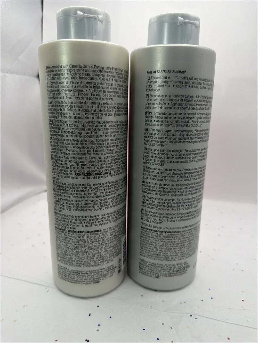 Joico Colorful Anti-Fade Shampoo Conditioner Set Sulfate-Free 33.8 fl oz New Duo